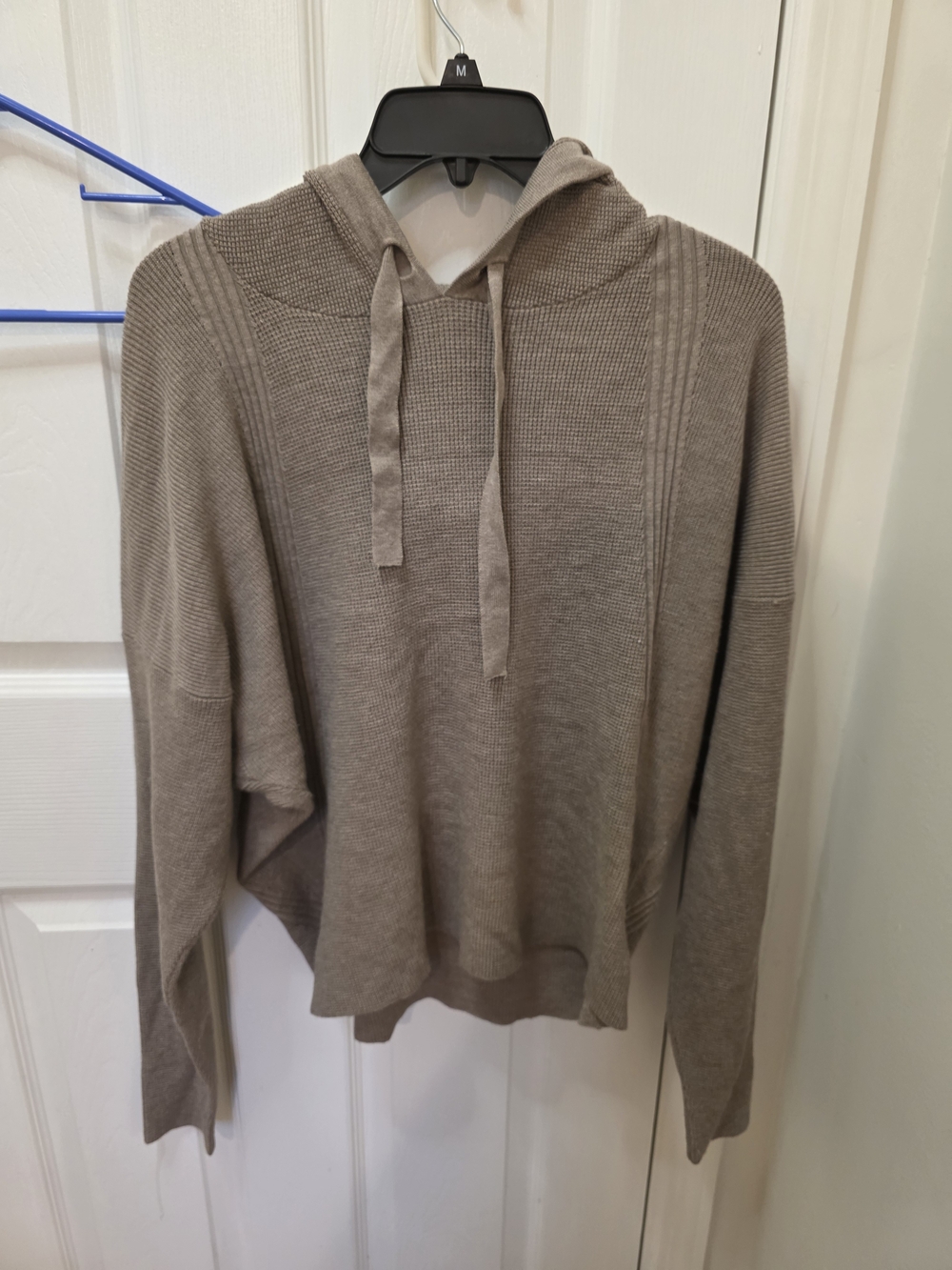 Cyrus Taupe Crewneck Hoodie Sweater